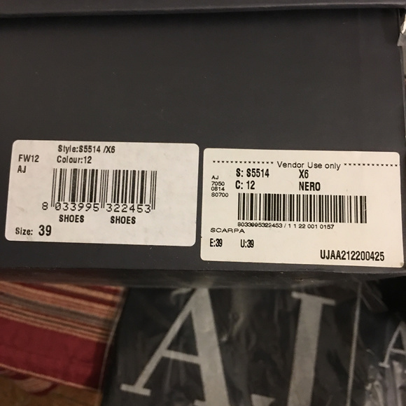 ARMANI JEANS BOOTIES - Picture 8 of 8